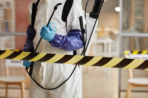 Professional Biohazard technician working in Jurupa Valley, CA